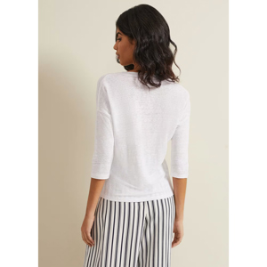 Phase Eight Leah Linen Top